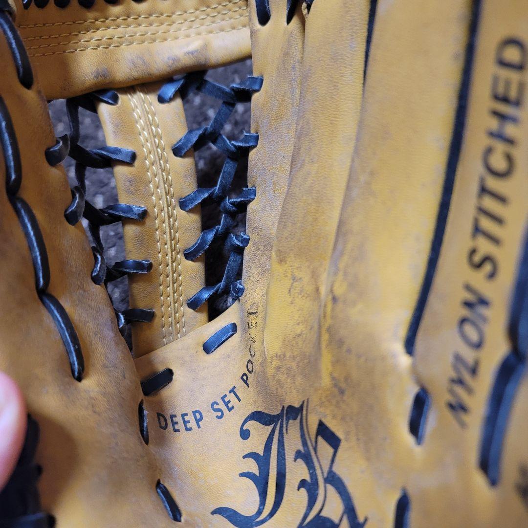 軟式グローブセット 赤・黄・茶色