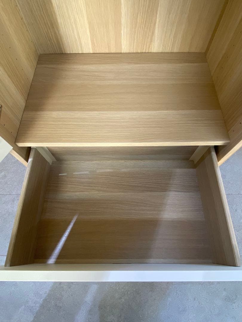 【IKEA】ベストー　ホワイト 木製 チェスト