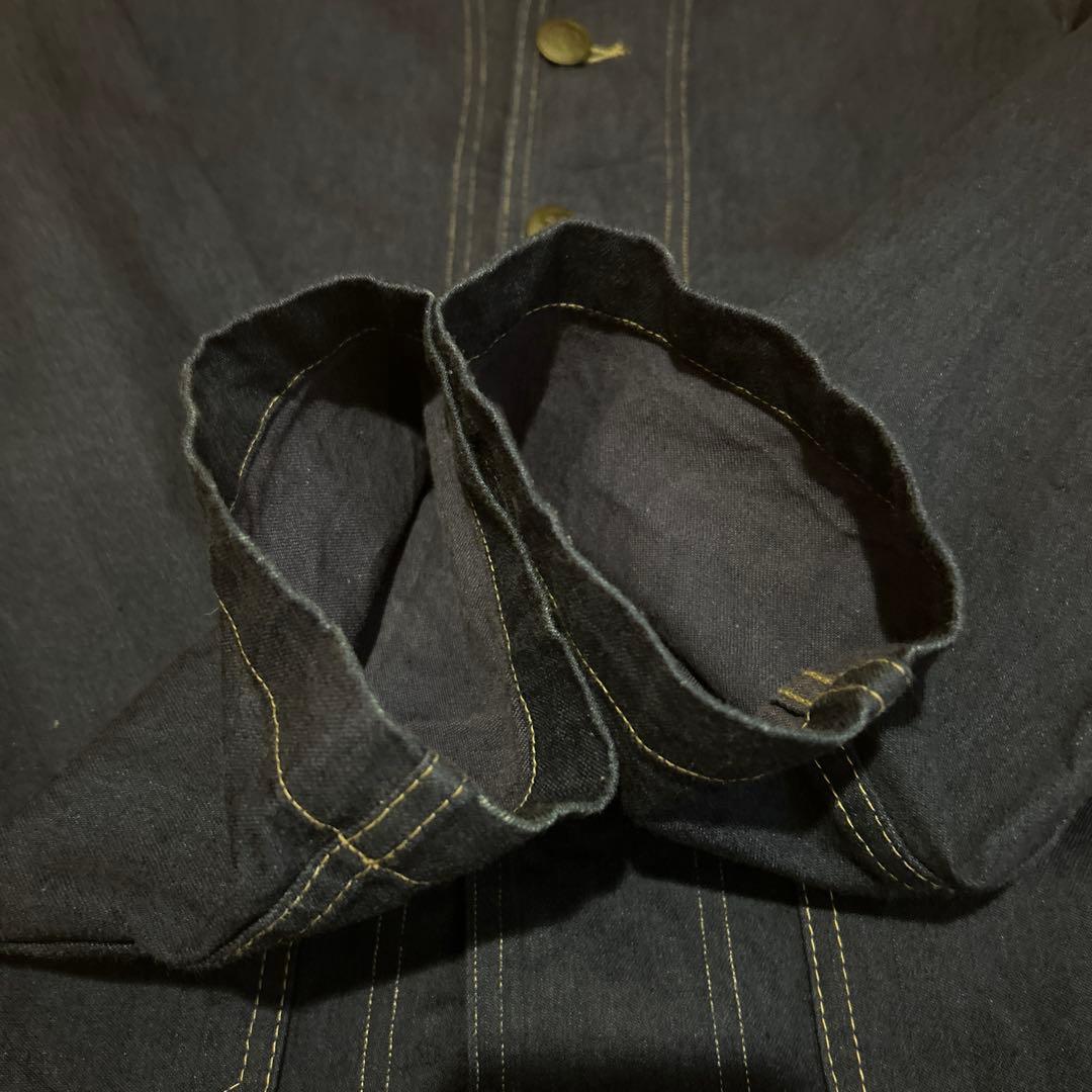 Dalees ダリーズ　ショールカラー カバーオールサイズ16.5