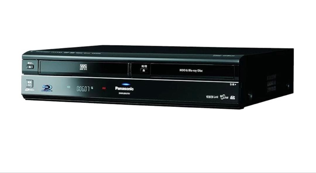 パナソニック 改 2TB BDレコーダー VHS一体型 DMR-BR670V