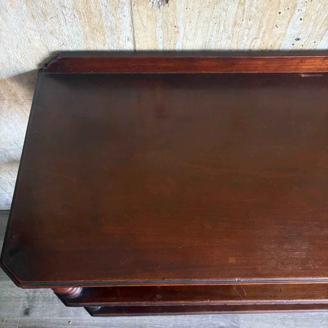 アンティーク　クラシック　オープンシェルフ　ヴィンテージ