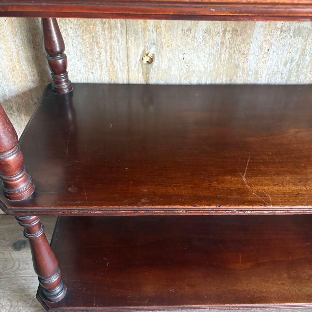 アンティーク　クラシック　オープンシェルフ　ヴィンテージ