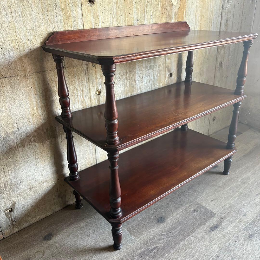 アンティーク　クラシック　オープンシェルフ　ヴィンテージ