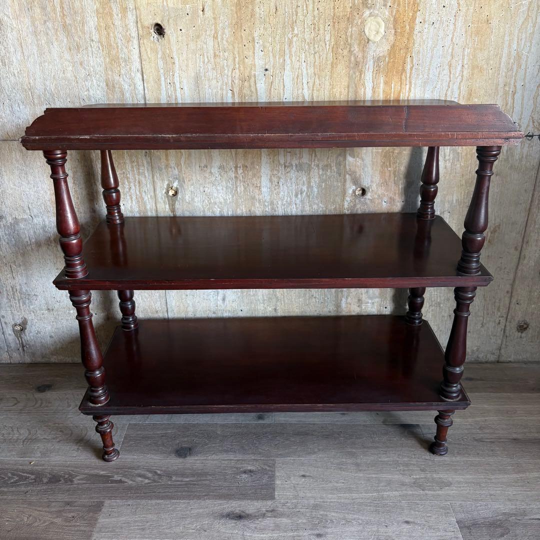 アンティーク　クラシック　オープンシェルフ　ヴィンテージ