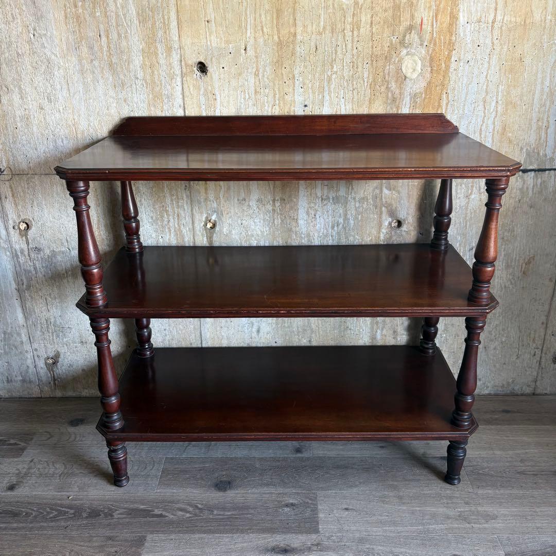 アンティーク　クラシック　オープンシェルフ　ヴィンテージ