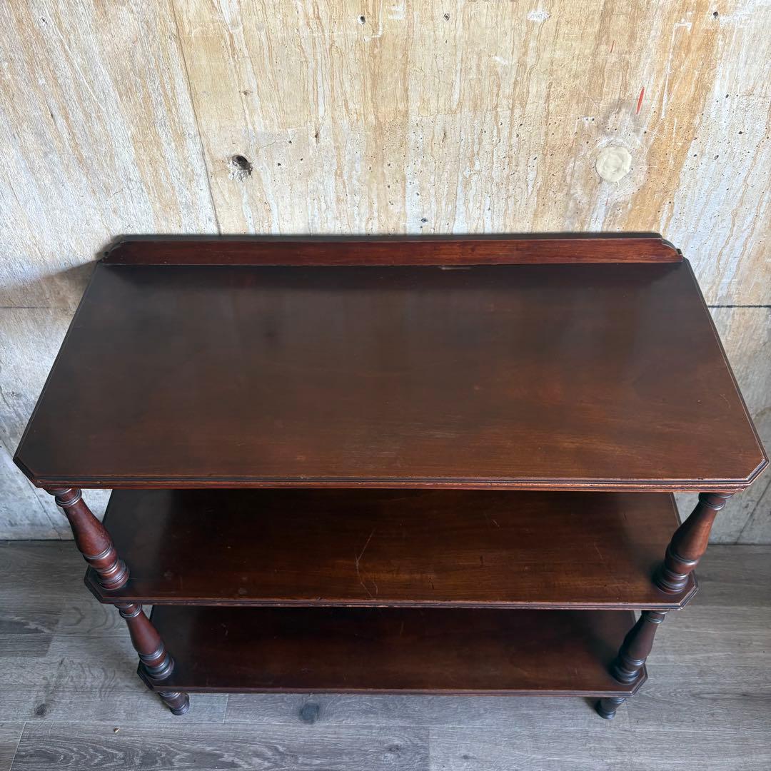 アンティーク　クラシック　オープンシェルフ　ヴィンテージ