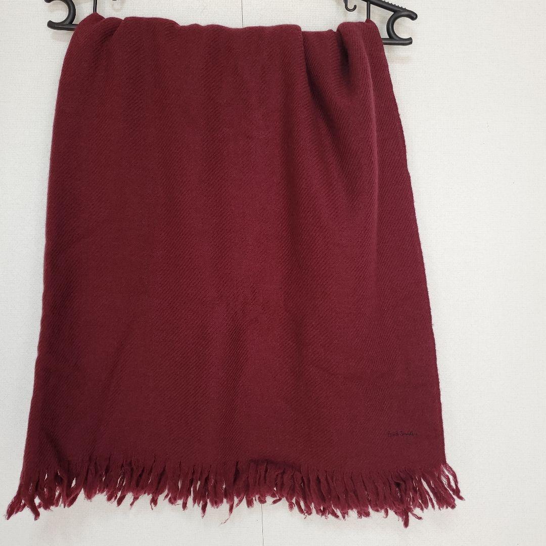 Paul Smith　カシミヤ100% ストール フリンジ付き