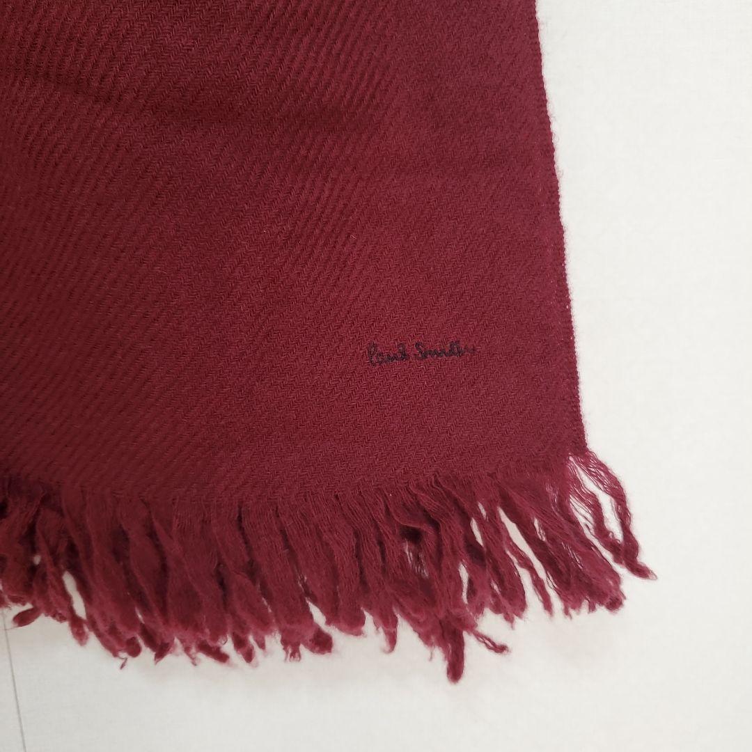 Paul Smith　カシミヤ100% ストール フリンジ付き