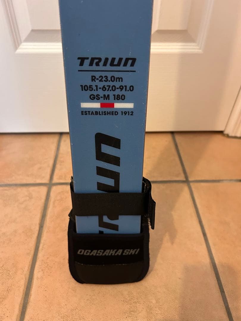 OGASAKAオガサカスキー トライアンGS-M180㎝新品プレートSR585付