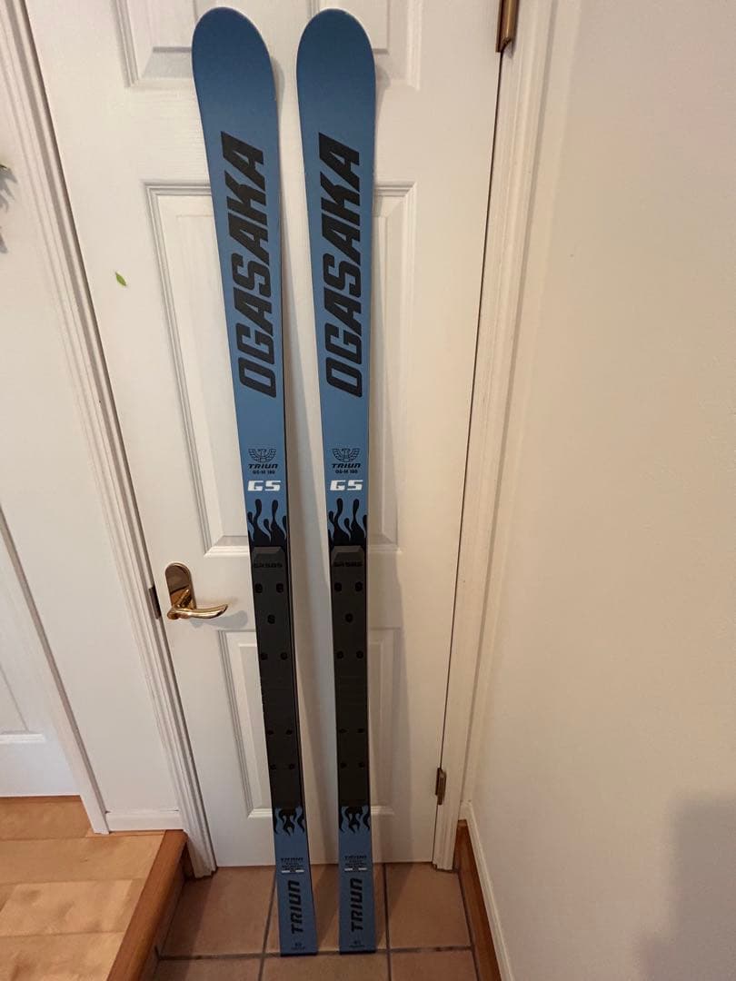 OGASAKAオガサカスキー トライアンGS-M180㎝新品プレートSR585付