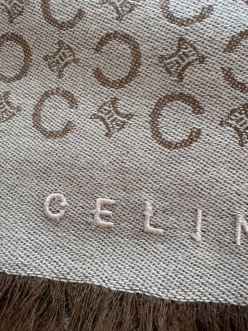 セリーヌ CELINE Cロゴパターン ストール