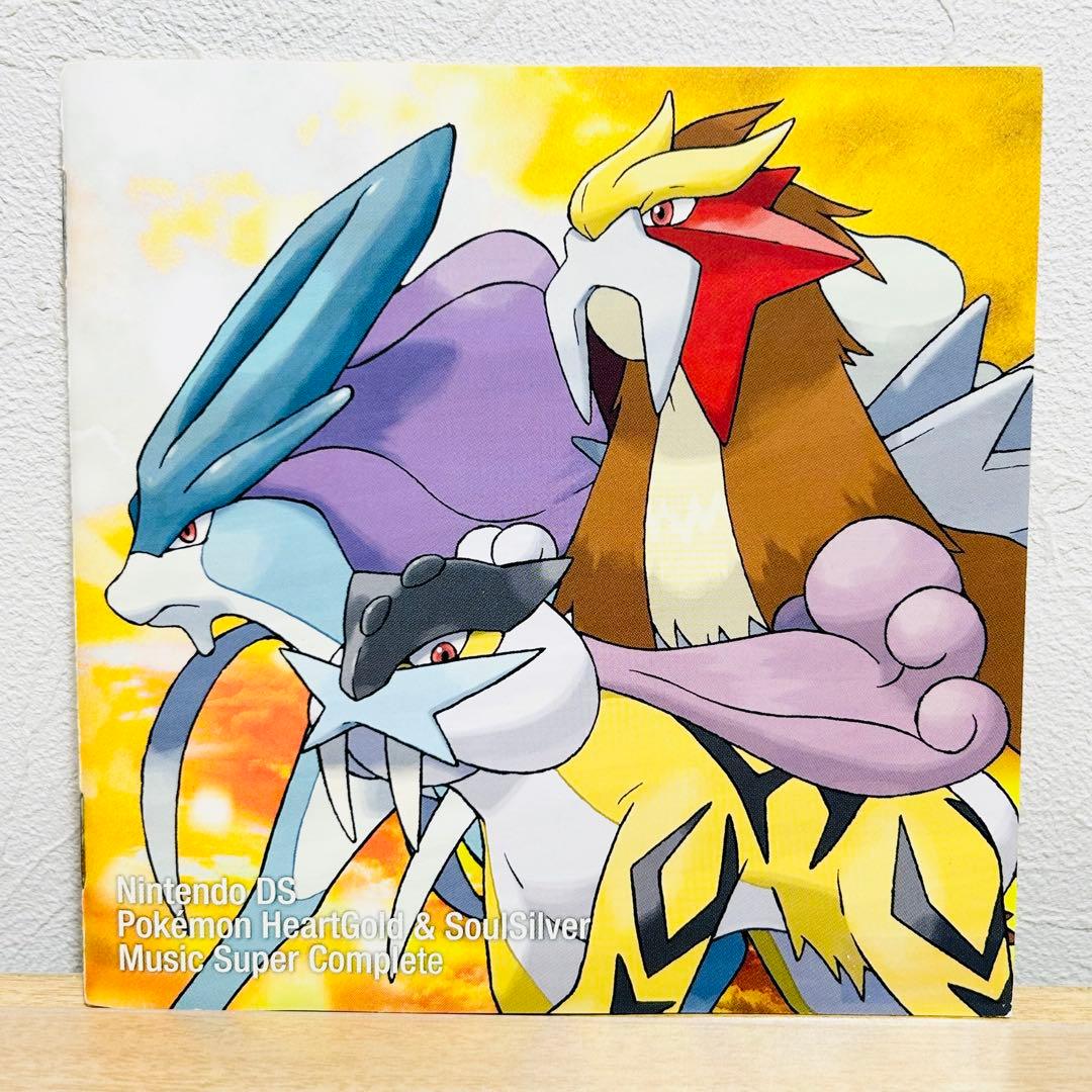 【希少】DS ポケモン ハートゴールド＆ソウルシルバー ミュージック▪CD3枚組