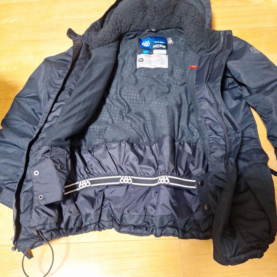 スノーボードウェア686 　ブラック/オレンジ