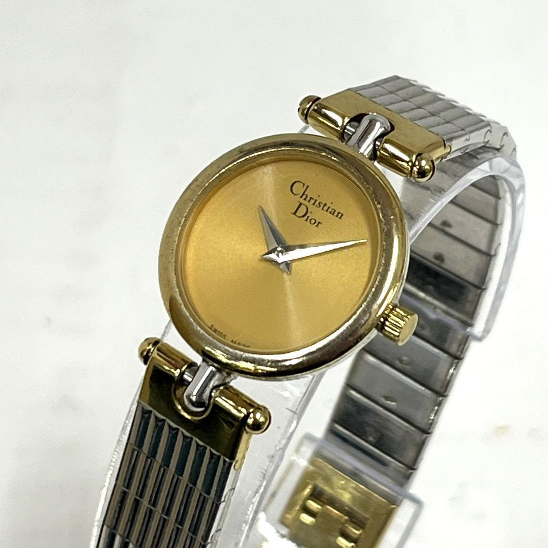 稼働 腕時計 Christian Dior ディオール 3025 クォーツ QZ