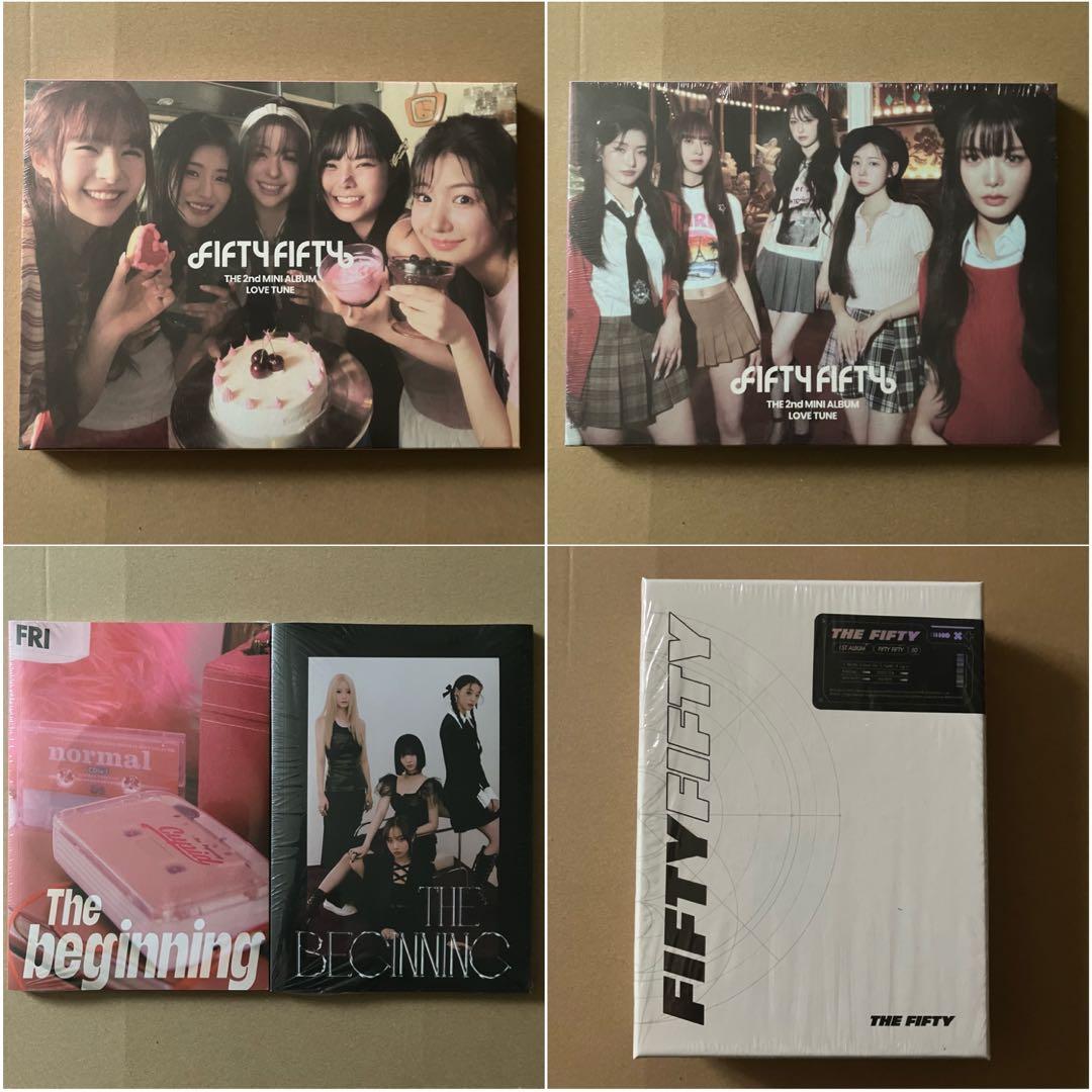 【新品未開封】FIFTY FIFTY アルバム Love Tune　5点セット