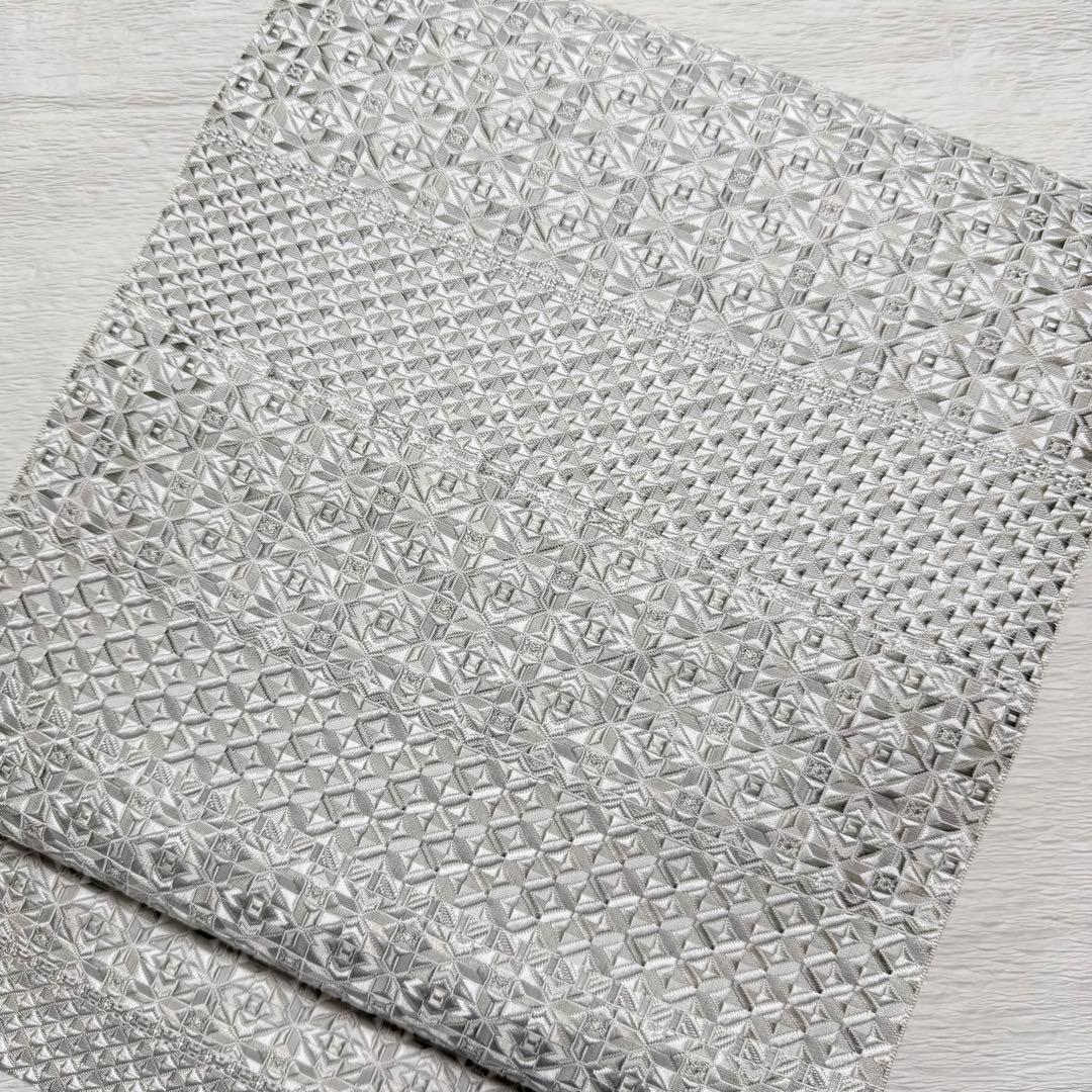 専用m-98 本場筑前博多織 大倉織物 誠之輔 琥珀織 正絹 名古屋帯