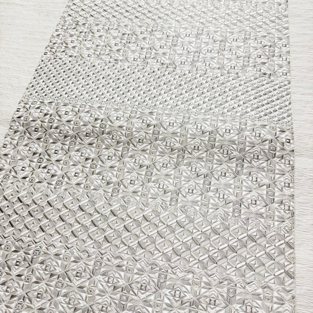 専用m-98 本場筑前博多織 大倉織物 誠之輔 琥珀織 正絹 名古屋帯