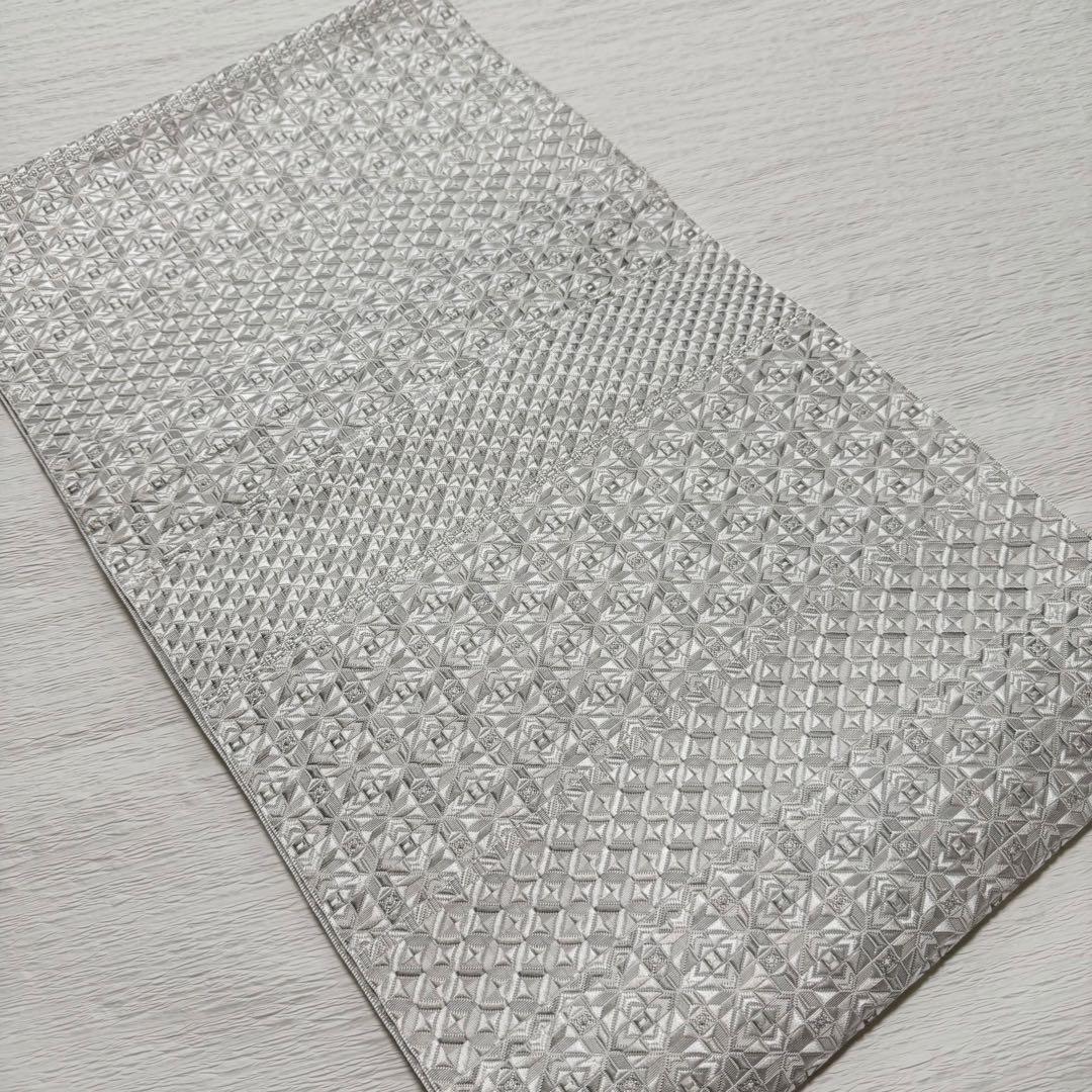 専用m-98 本場筑前博多織 大倉織物 誠之輔 琥珀織 正絹 名古屋帯