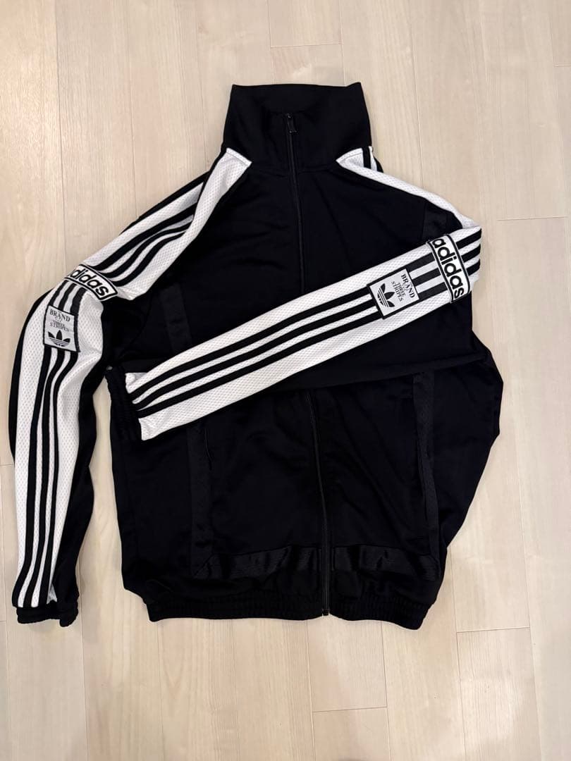 adidas ADIBREAK TT ジャージ M ブラック