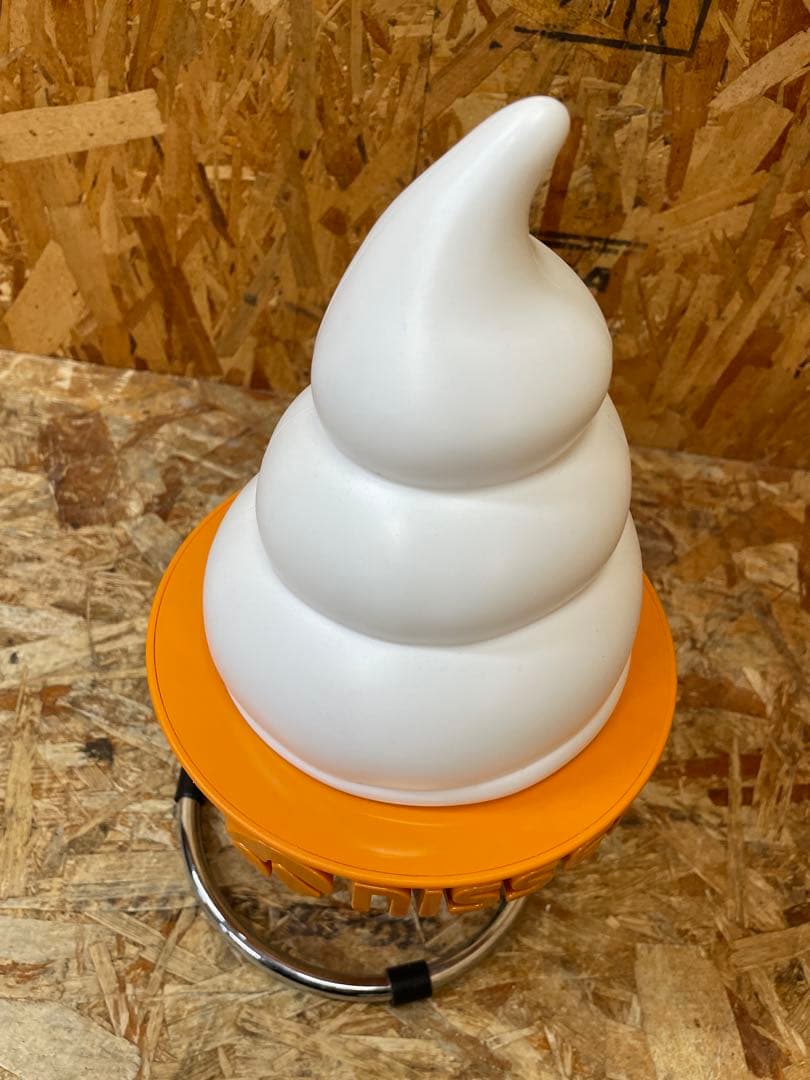 (s7017) ソフトクリーム 日世コーン 卓上スタンド 電飾看板 飲食店店舗用