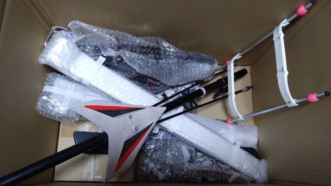 ラジコンヘリ　スカディ50　ジャンク部品　YS50付き