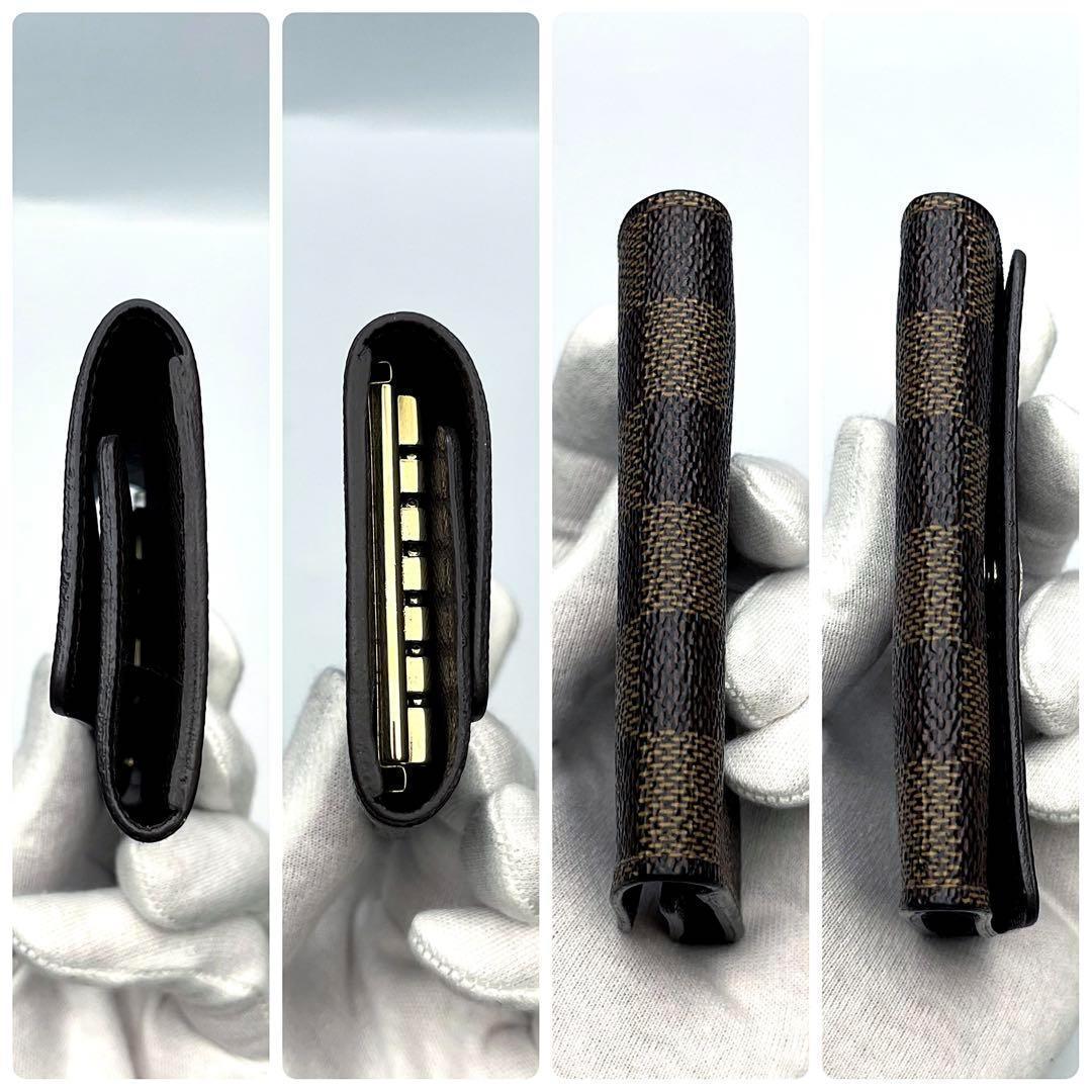 大人気商品！ルイヴィトン ダミエ ミュルティクレ6 正規品保証 Z198