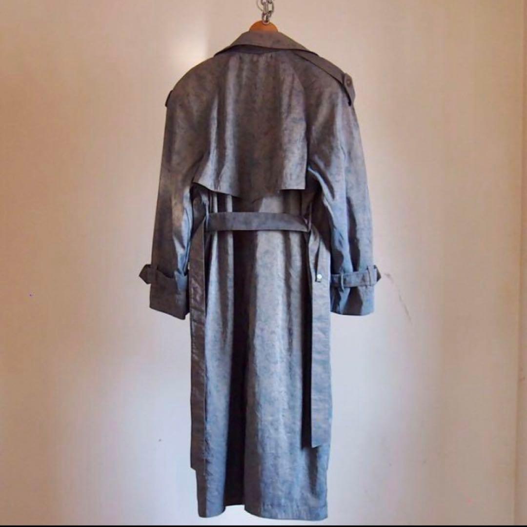 【希少】80s ビンテージ　トレンチコート　ロンドンフォグ　レアモデル　玉虫色