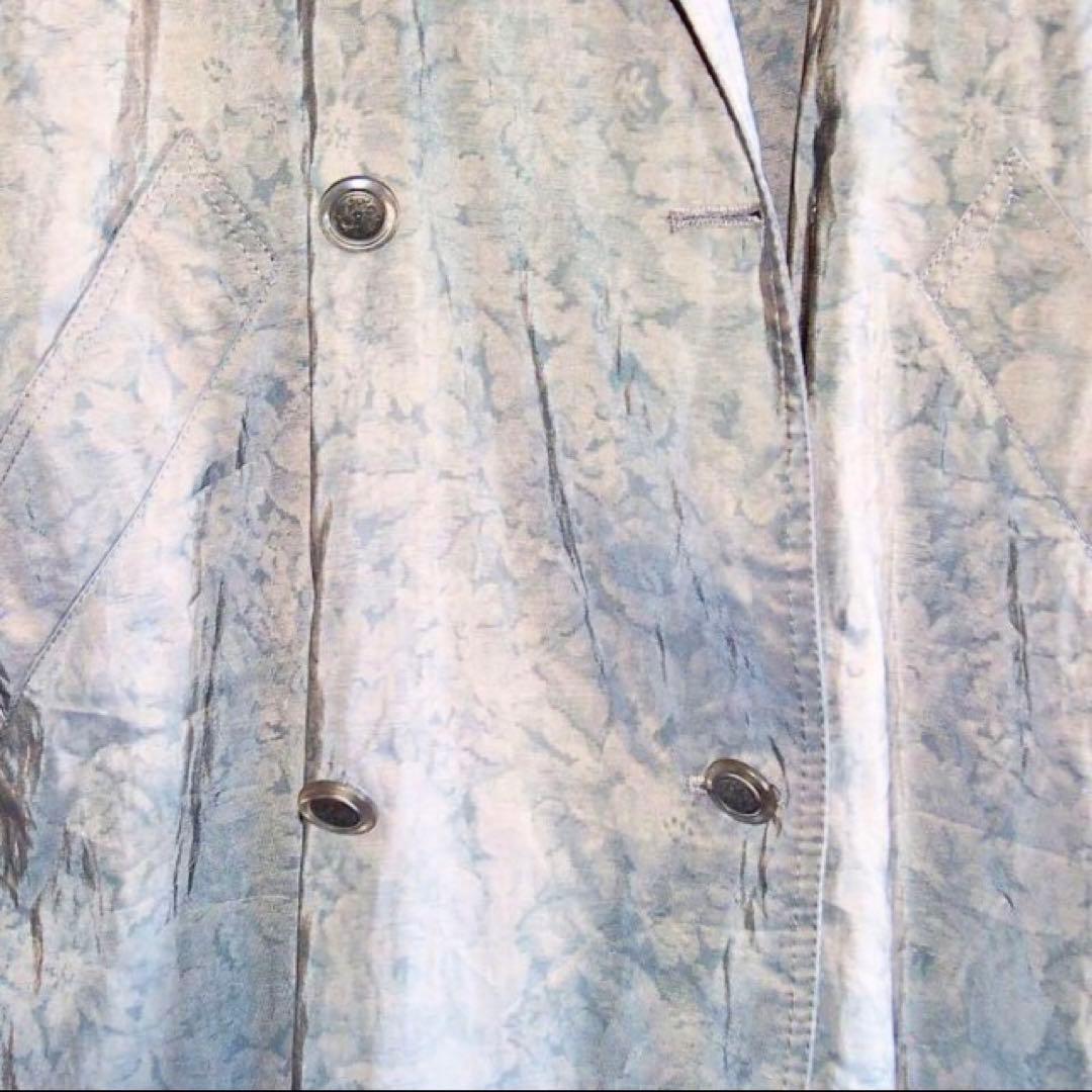 【希少】80s ビンテージ　トレンチコート　ロンドンフォグ　レアモデル　玉虫色