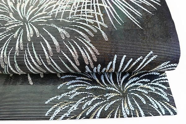 ★専用★未使用品 袋帯 夏帯 夏 絽 黒 花火