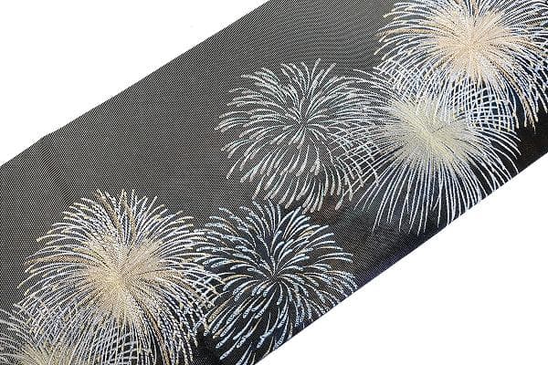 ★専用★未使用品 袋帯 夏帯 夏 絽 黒 花火