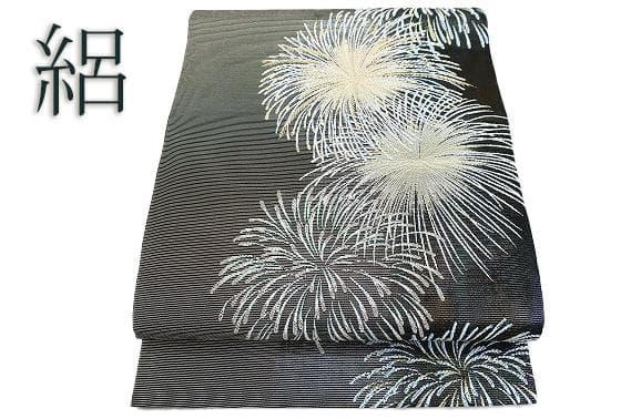 ★専用★未使用品 袋帯 夏帯 夏 絽 黒 花火