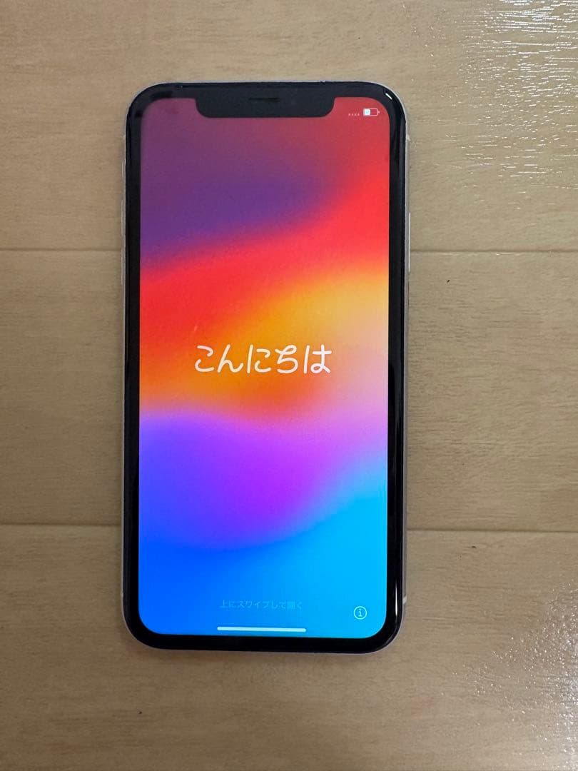iPhone XR ホワイト 64GB 画面きれい