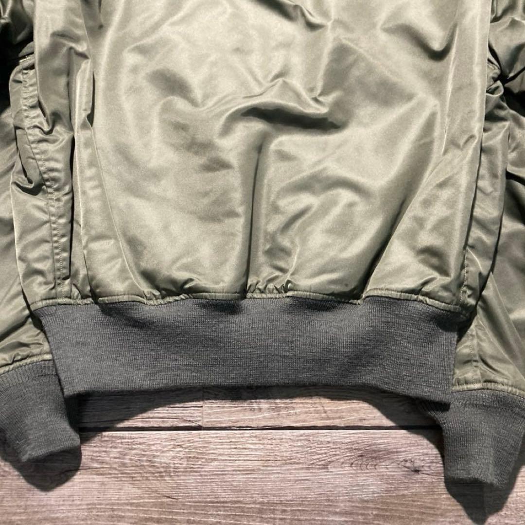 96'未使用 旧THE REAL McCOYS L-2フライトJKT AFセージ