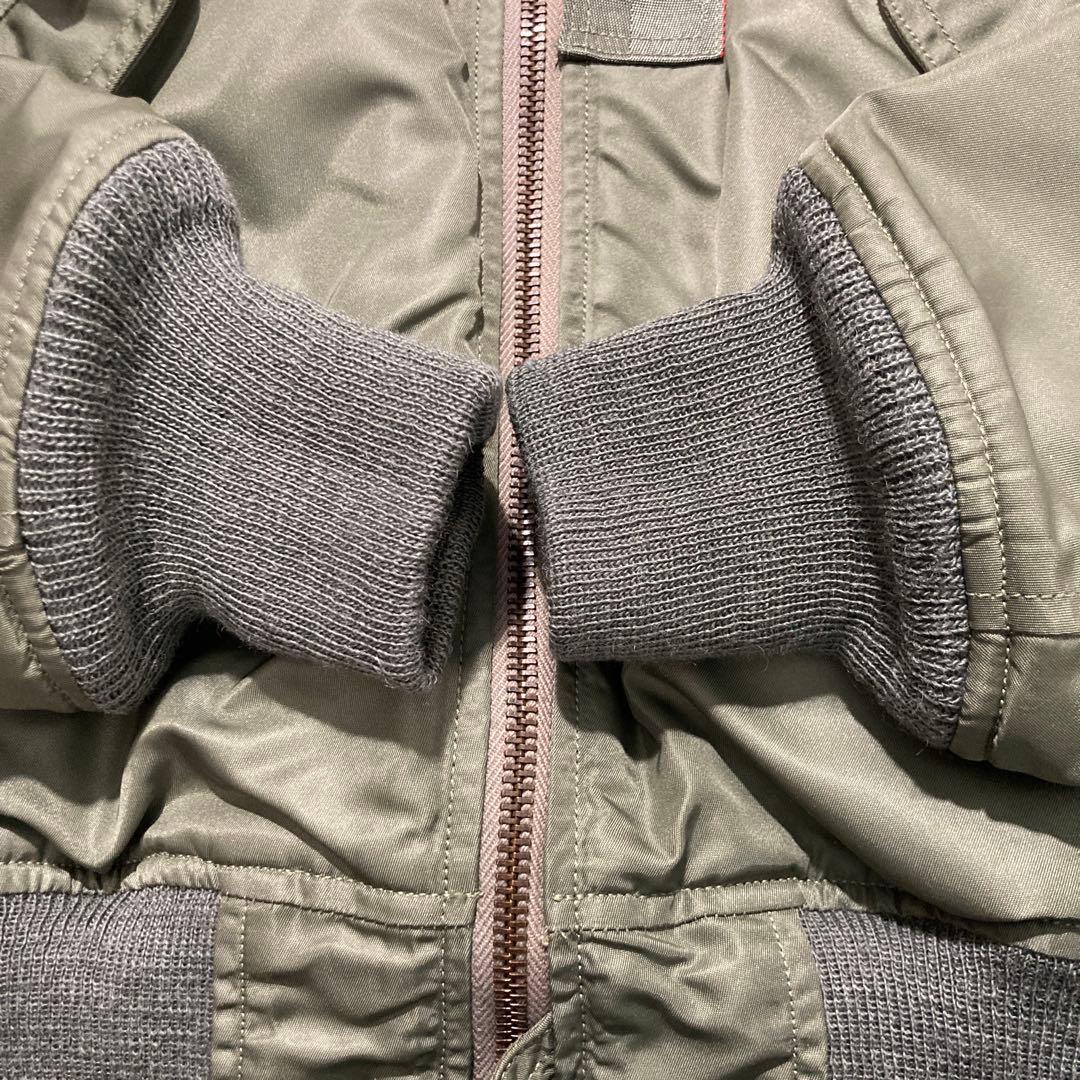 96'未使用 旧THE REAL McCOYS L-2フライトJKT AFセージ