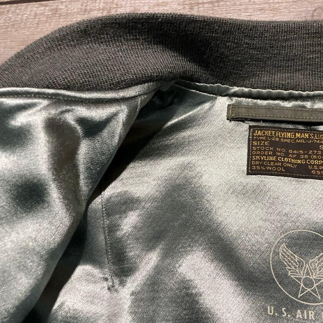 96'未使用 旧THE REAL McCOYS L-2フライトJKT AFセージ