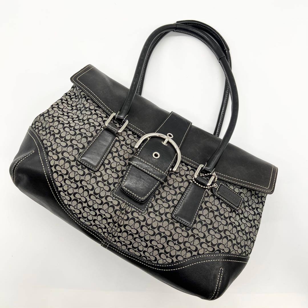 専用Coach 6388 Soho Signature Handbag y2k