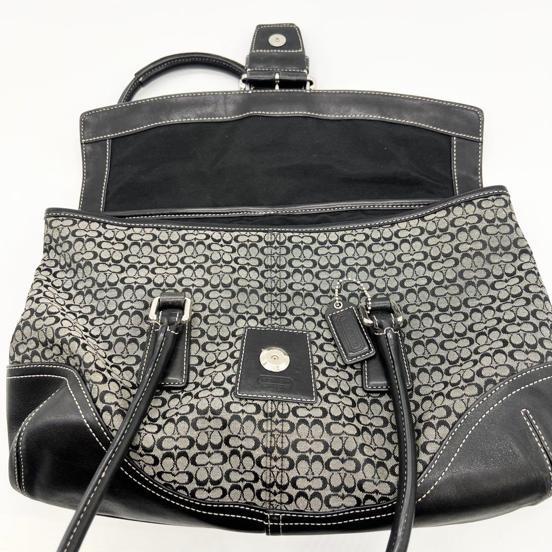 専用Coach 6388 Soho Signature Handbag y2k