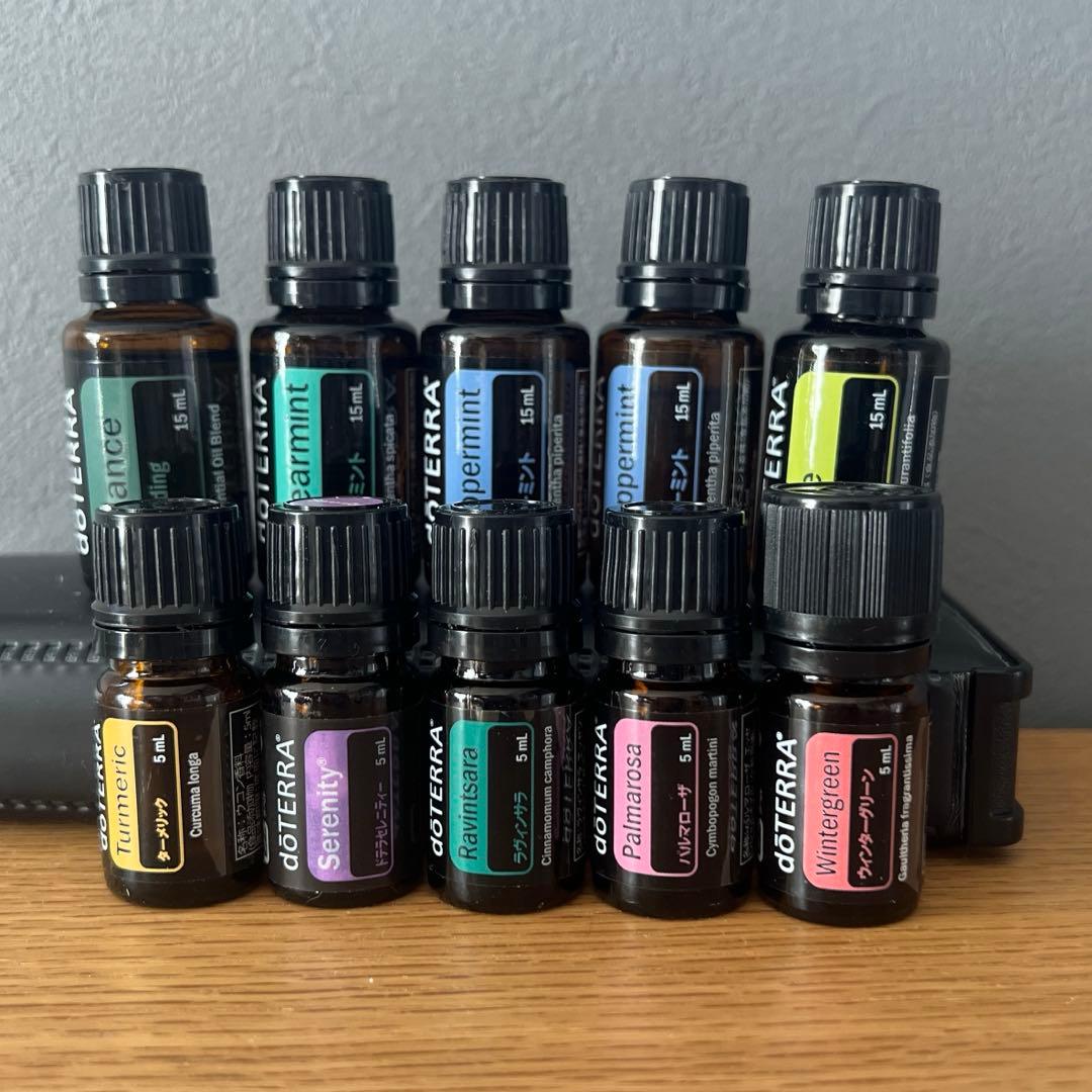 doterra ドテラ　精油　アロマ　エッセンシャルオイル　セット