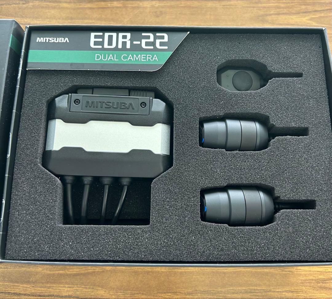 ミツバ　EDR-22 バイク用　ドライブレコーダー