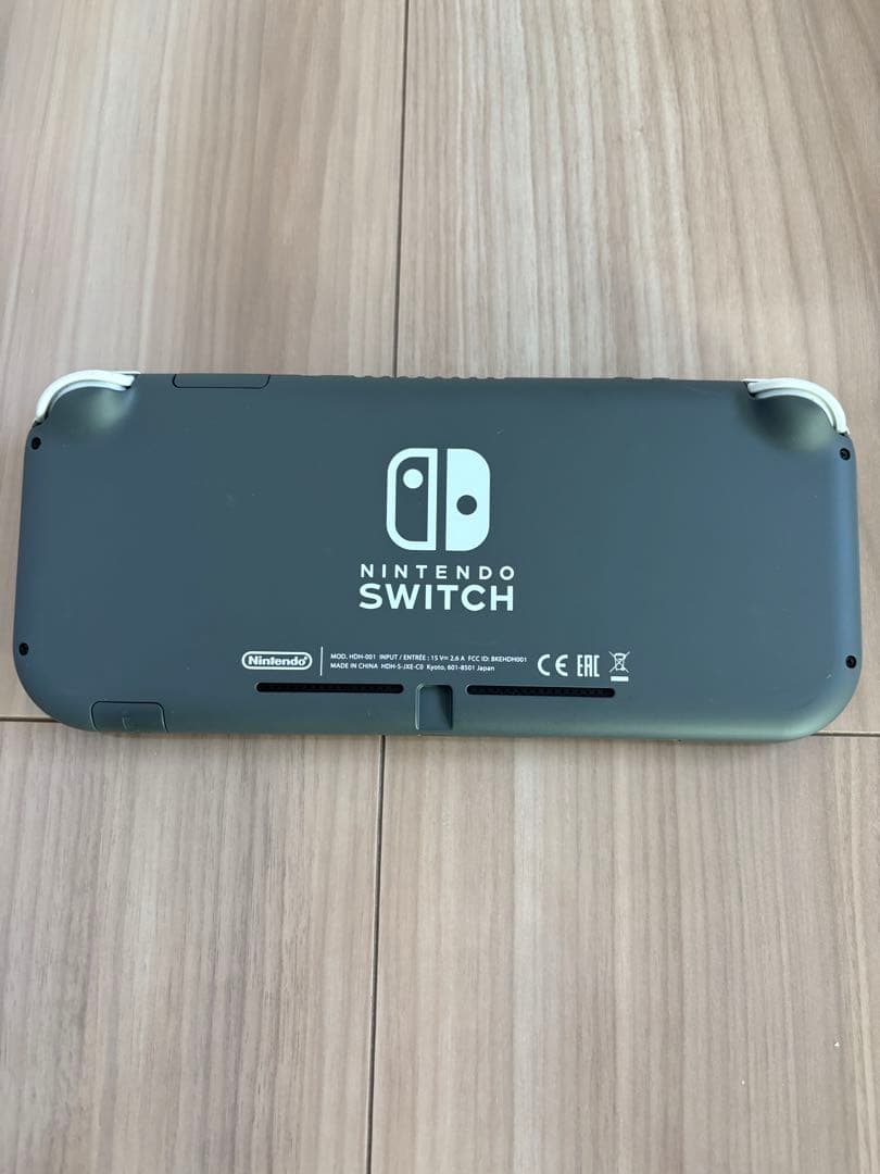 Nintendo switch lite 本体 グレー