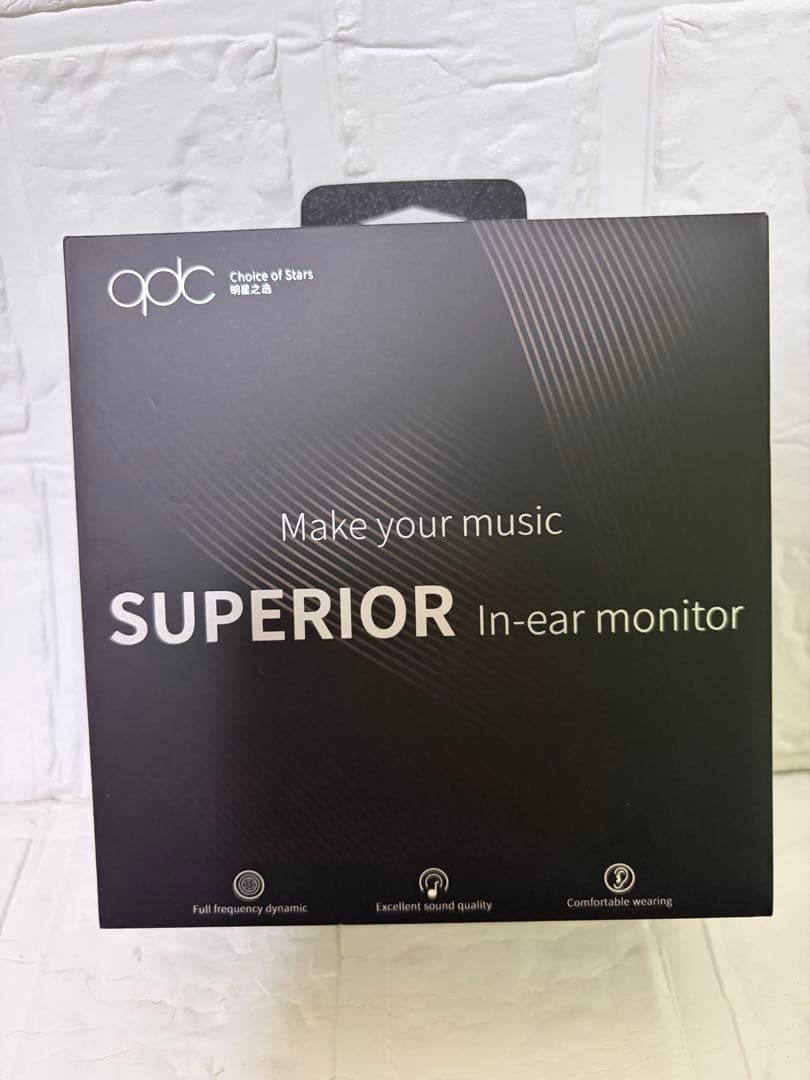 【ほぼ未使用】qdc イヤホン SUPERIOR