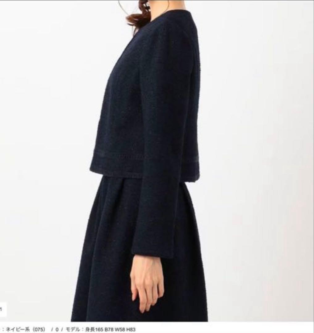 TOCCA CATHY ノーカラージャケット