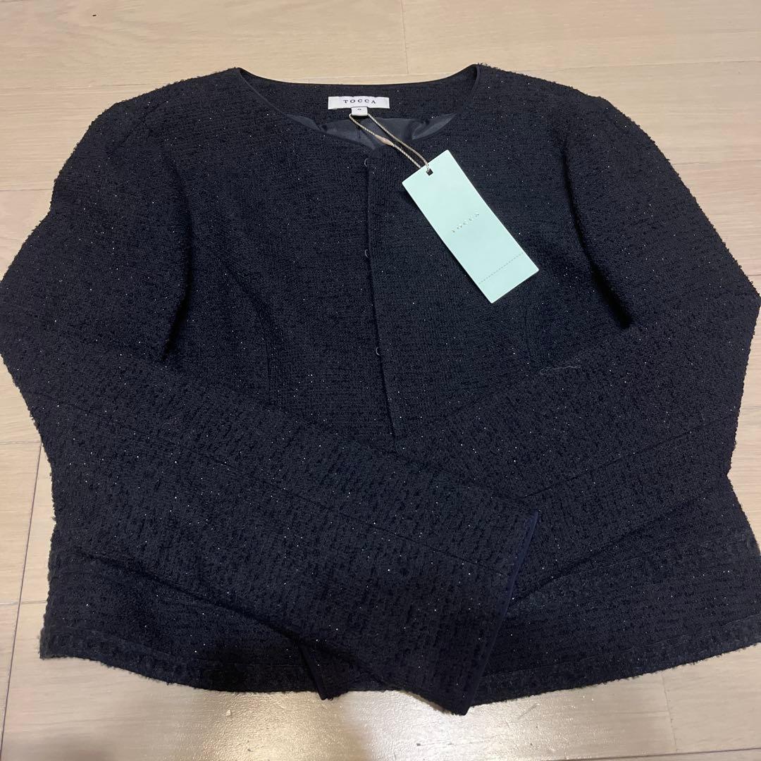 TOCCA CATHY ノーカラージャケット