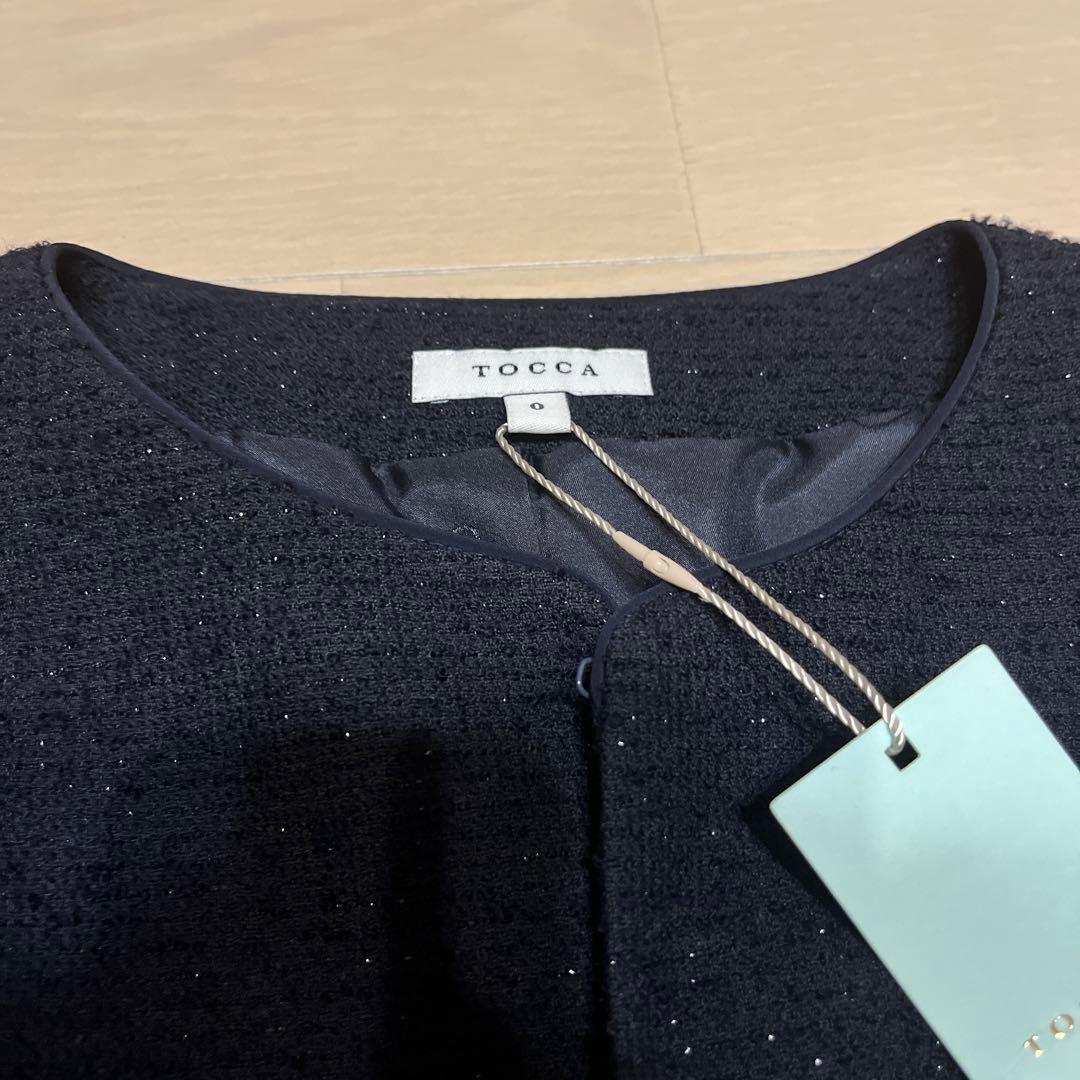 TOCCA CATHY ノーカラージャケット