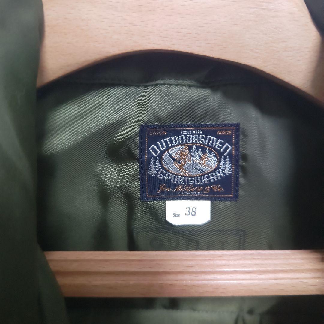 リアルマッコイズ　ダウンベスト　オリーブ