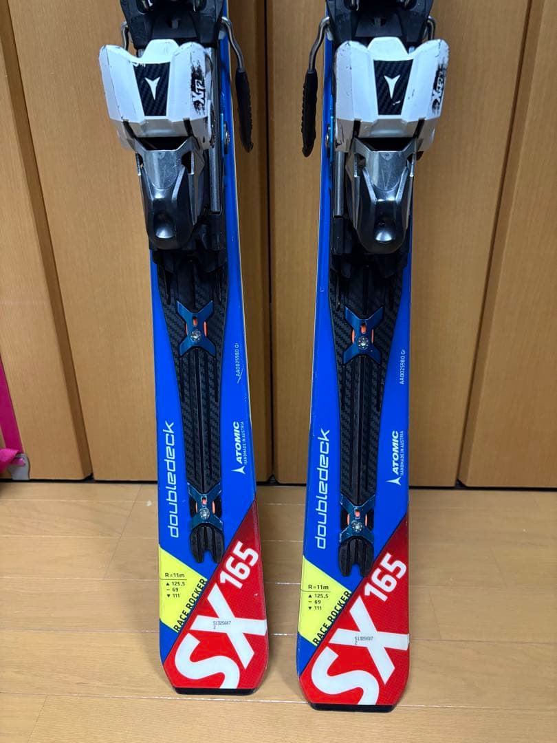 アトミック スキー板　165㎝