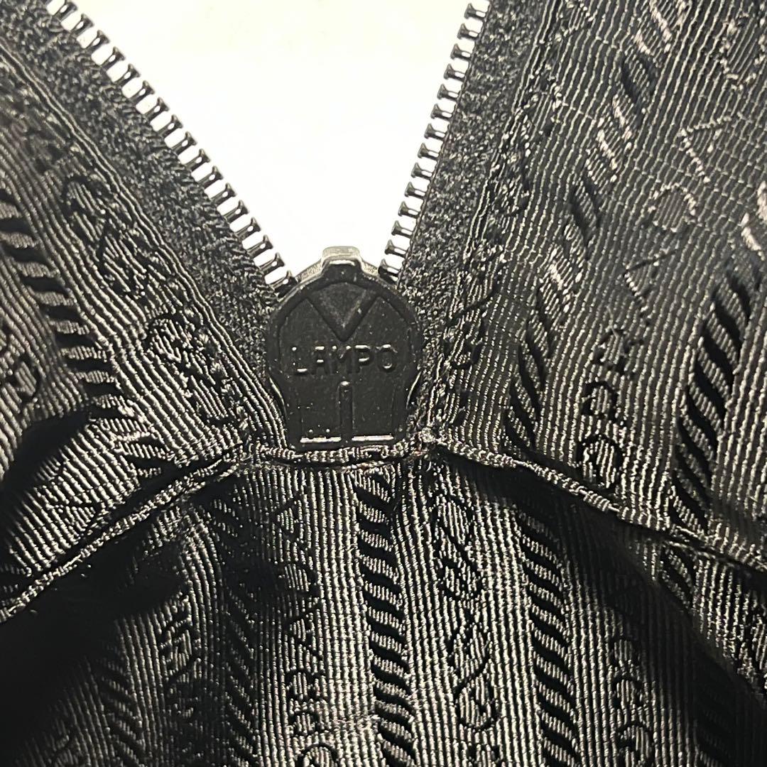 【極美品】PRADA トートバッグ　ボストンバッグ　ナイロン×サフィアーノ　黒