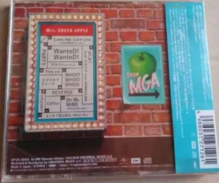 新品未開封 Mrs. GREEN APPLE CD 3枚セット
