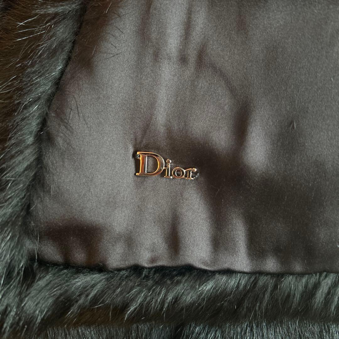 [美品]クリスチャンディオール ファー　ショール　ラビット