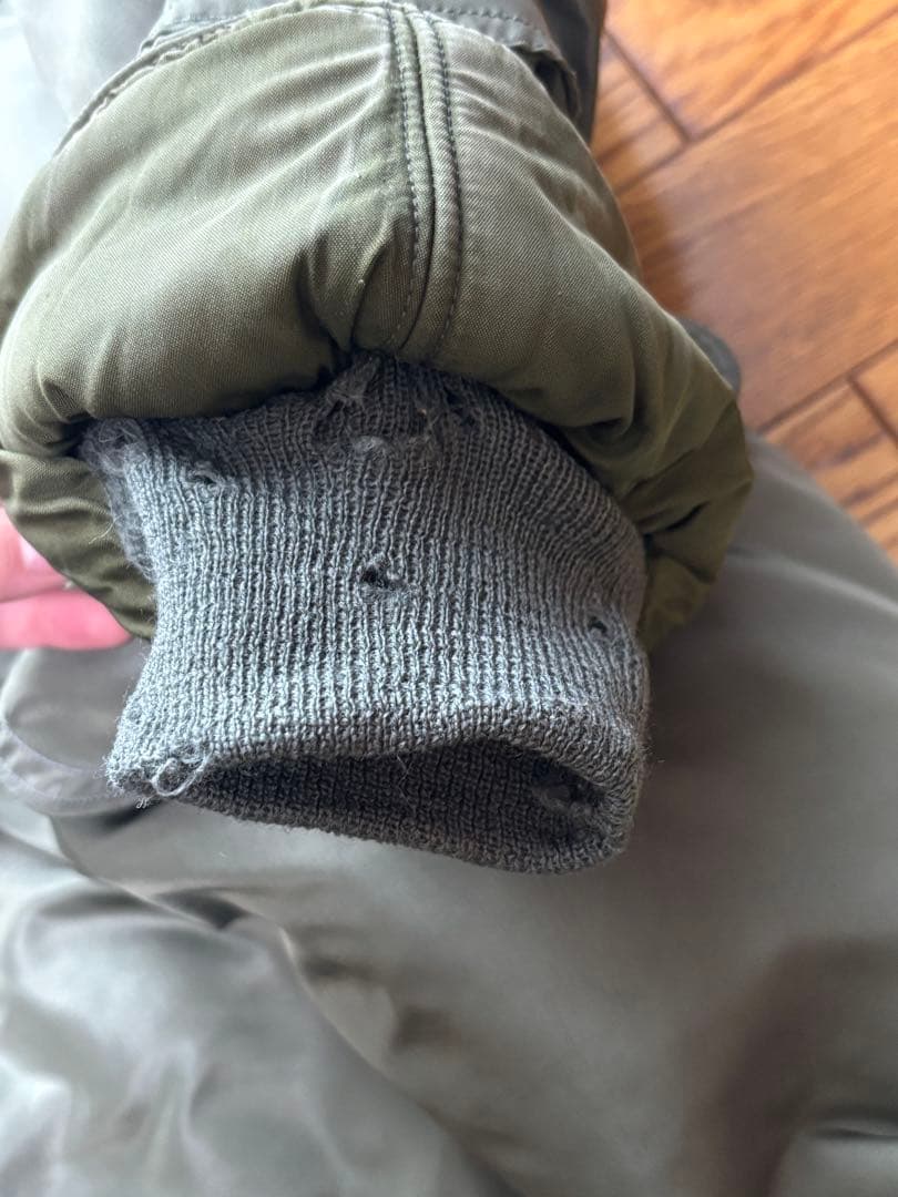 【希少】60's CONMARジップ N-3B フライトジャケット ファー